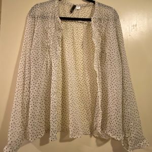 See-through woman shirt